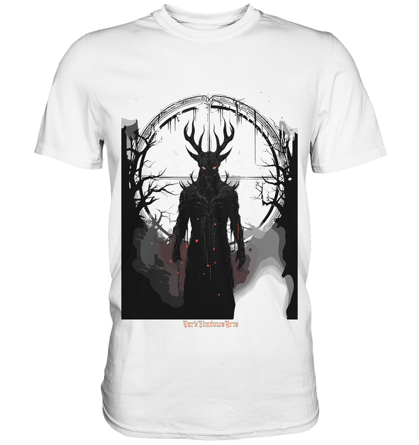 Drawing of Demonic Sigil Eerie Mystical Art - Premium Shirt | Unisex - Shirts | Dark Shadows Arts