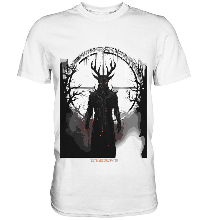 Drawing of Demonic Sigil Eerie Mystical Art - Premium Shirt | Unisex - Shirts | Dark Shadows Arts
