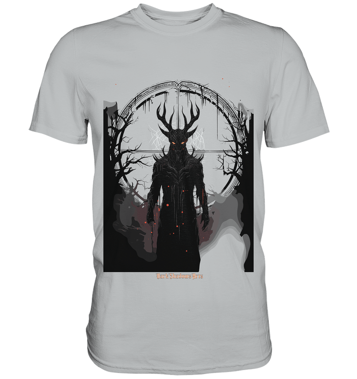 Drawing of Demonic Sigil Eerie Mystical Art - Premium Shirt | Unisex - Shirts | Dark Shadows Arts