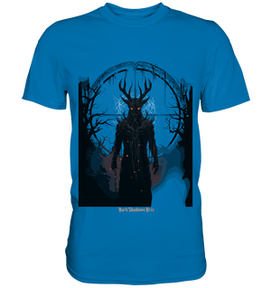 Drawing of Demonic Sigil Eerie Mystical Art - Premium Shirt | Unisex - Shirts | Dark Shadows Arts
