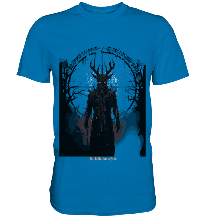 Drawing of Demonic Sigil Eerie Mystical Art - Premium Shirt | Unisex - Shirts | Dark Shadows Arts