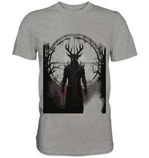 Drawing of Demonic Sigil Eerie Mystical Art - Premium Shirt | Unisex - Shirts | Dark Shadows Arts