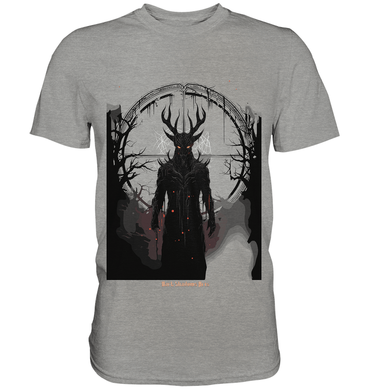 Drawing of Demonic Sigil Eerie Mystical Art - Premium Shirt | Unisex - Shirts | Dark Shadows Arts