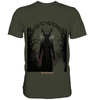 Drawing of Demonic Sigil Eerie Mystical Art - Premium Shirt | Unisex - Shirts | Dark Shadows Arts