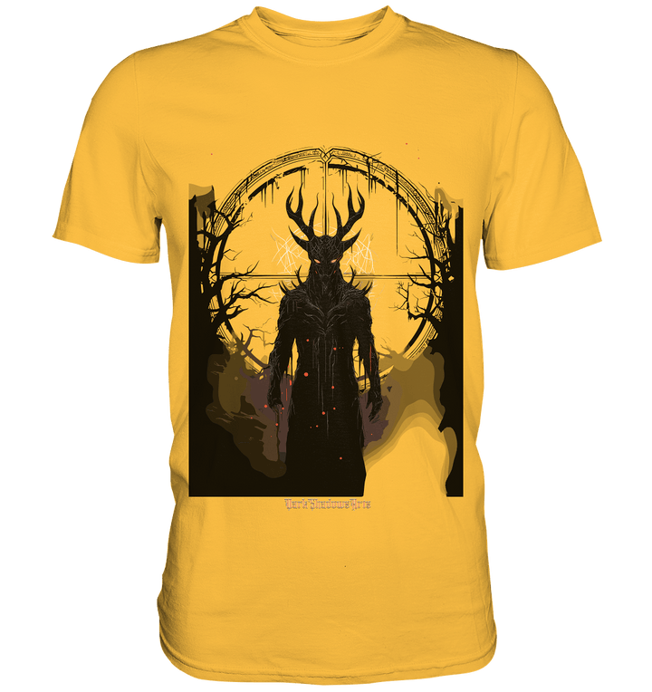 Drawing of Demonic Sigil Eerie Mystical Art - Premium Shirt | Unisex - Shirts | Dark Shadows Arts