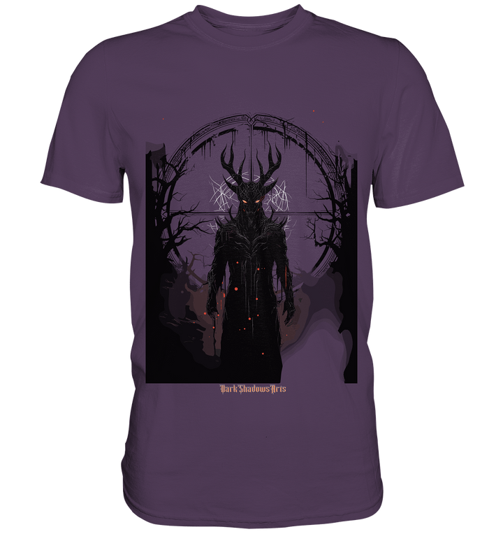 Drawing of Demonic Sigil Eerie Mystical Art - Premium Shirt | Unisex - Shirts | Dark Shadows Arts