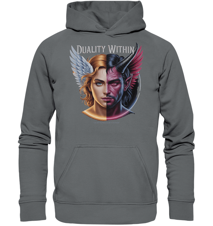 Dualität in uns – Engel & Dämon im Gleichgewicht ???????? - Basic Unisex Hoodie | Hoodies | Dark Shadows Arts