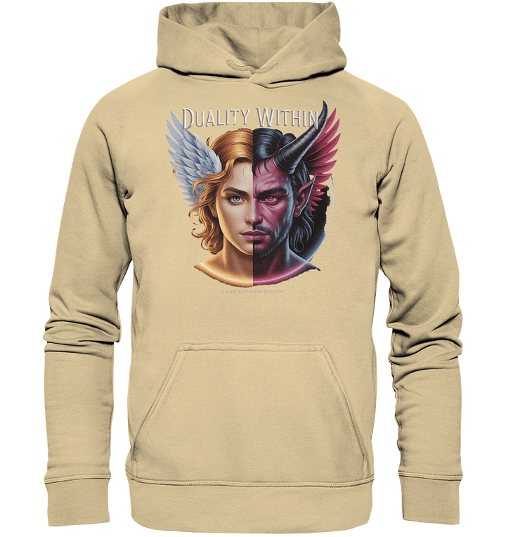 Dualität in uns – Engel & Dämon im Gleichgewicht ???????? - Basic Unisex Hoodie | Hoodies | Dark Shadows Arts