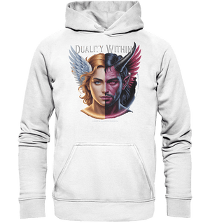 Dualität in uns – Engel & Dämon im Gleichgewicht ???????? - Basic Unisex Hoodie | Hoodies | Dark Shadows Arts