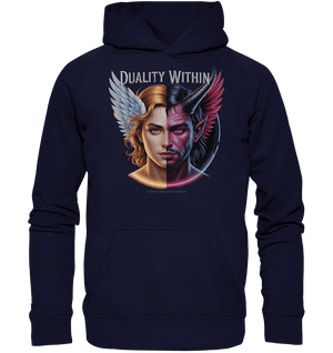 Dualität in uns – Engel & Dämon im Gleichgewicht ???????? - Basic Unisex Hoodie | Hoodies | Dark Shadows Arts