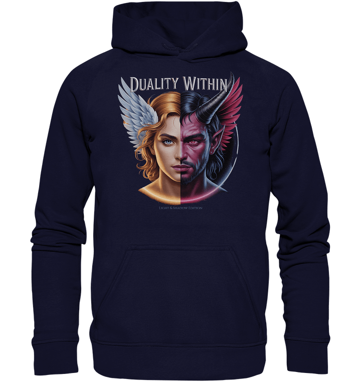 Dualität in uns – Engel & Dämon im Gleichgewicht ???????? - Basic Unisex Hoodie | Hoodies | Dark Shadows Arts