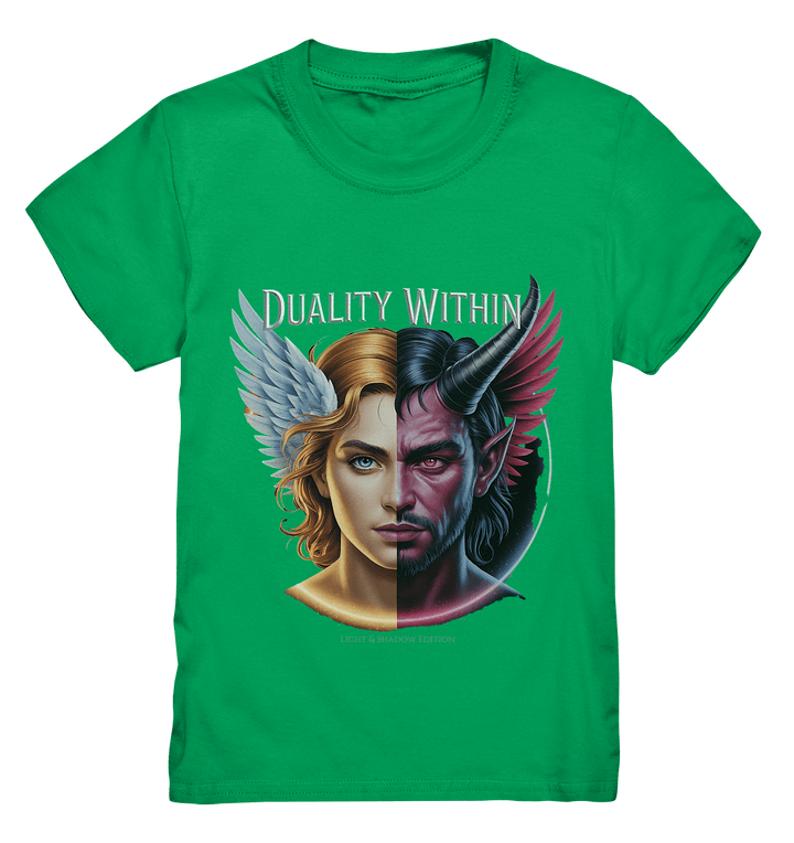 Dualität in uns – Engel & Dämon im Gleichgewicht ???????? - Kids Premium Shirt | Kids & Babys | Dark Shadows Arts