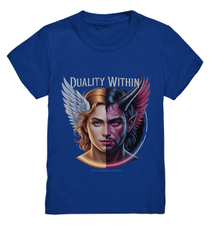 Dualität in uns – Engel & Dämon im Gleichgewicht ???????? - Kids Premium Shirt | Kids & Babys | Dark Shadows Arts