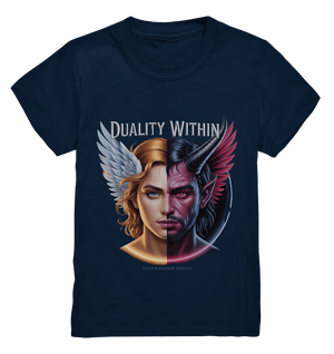 Dualität in uns – Engel & Dämon im Gleichgewicht ???????? - Kids Premium Shirt | Kids & Babys | Dark Shadows Arts