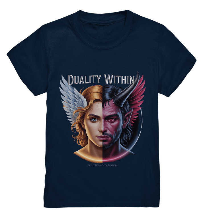 Dualität in uns – Engel & Dämon im Gleichgewicht ???????? - Kids Premium Shirt | Kids & Babys | Dark Shadows Arts