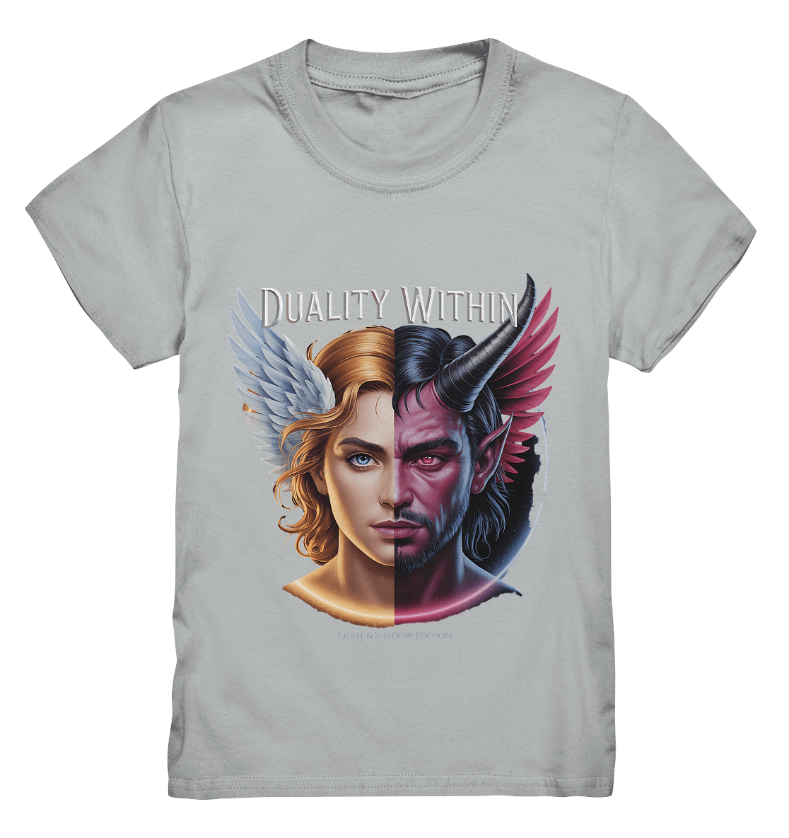 Dualität in uns – Engel & Dämon im Gleichgewicht ???????? - Kids Premium Shirt | Kids & Babys | Dark Shadows Arts