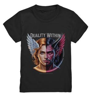 Dualität in uns – Engel & Dämon im Gleichgewicht ???????? - Kids Premium Shirt | Kids & Babys | Dark Shadows Arts