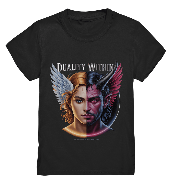Dualität in uns – Engel & Dämon im Gleichgewicht ???????? - Kids Premium Shirt | Kids & Babys | Dark Shadows Arts