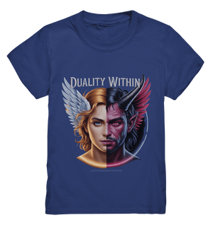 Dualität in uns – Engel & Dämon im Gleichgewicht ???????? - Kids Premium Shirt | Kids & Babys | Dark Shadows Arts