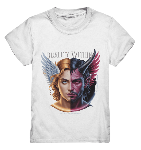 Dualität in uns – Engel & Dämon im Gleichgewicht ???????? - Kids Premium Shirt | Kids & Babys | Dark Shadows Arts