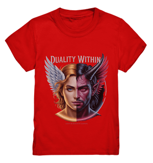 Dualität in uns – Engel & Dämon im Gleichgewicht ???????? - Kids Premium Shirt | Kids & Babys | Dark Shadows Arts