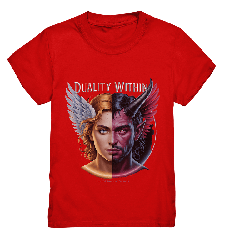 Dualität in uns – Engel & Dämon im Gleichgewicht ???????? - Kids Premium Shirt | Kids & Babys | Dark Shadows Arts