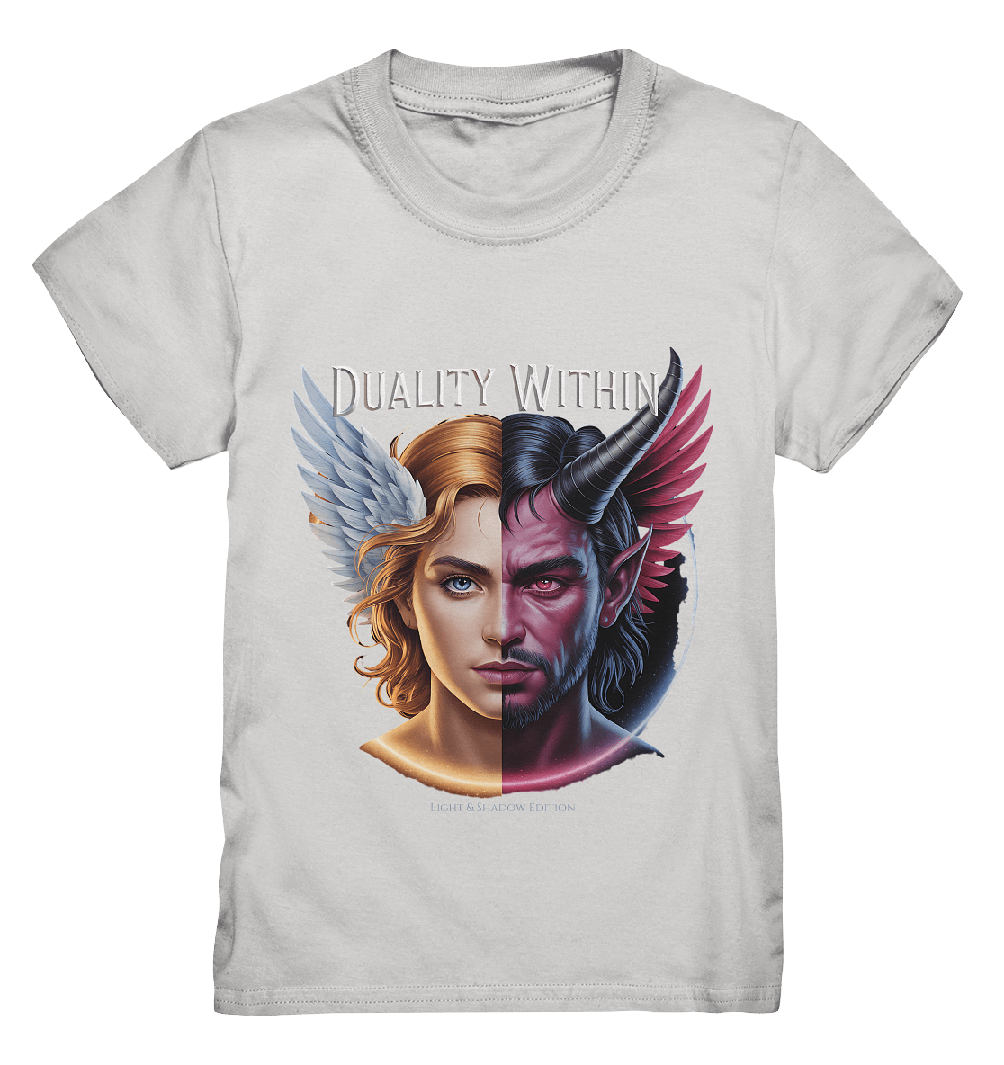 Dualität in uns – Engel & Dämon im Gleichgewicht ???????? - Kids Premium Shirt | Kids & Babys | Dark Shadows Arts