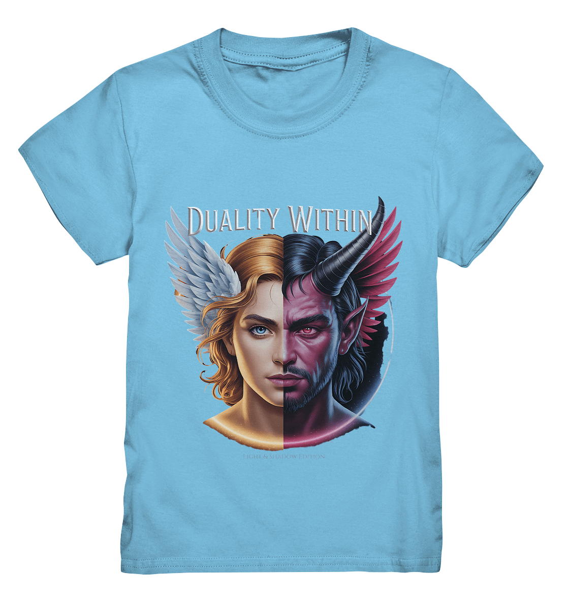 Dualität in uns – Engel & Dämon im Gleichgewicht ???????? - Kids Premium Shirt | Kids & Babys | Dark Shadows Arts