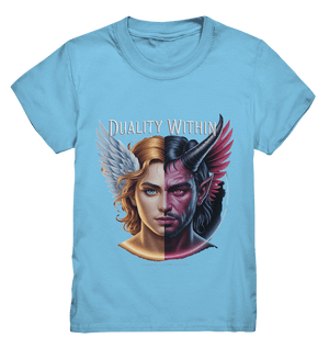 Dualität in uns – Engel & Dämon im Gleichgewicht ???????? - Kids Premium Shirt | Kids & Babys | Dark Shadows Arts