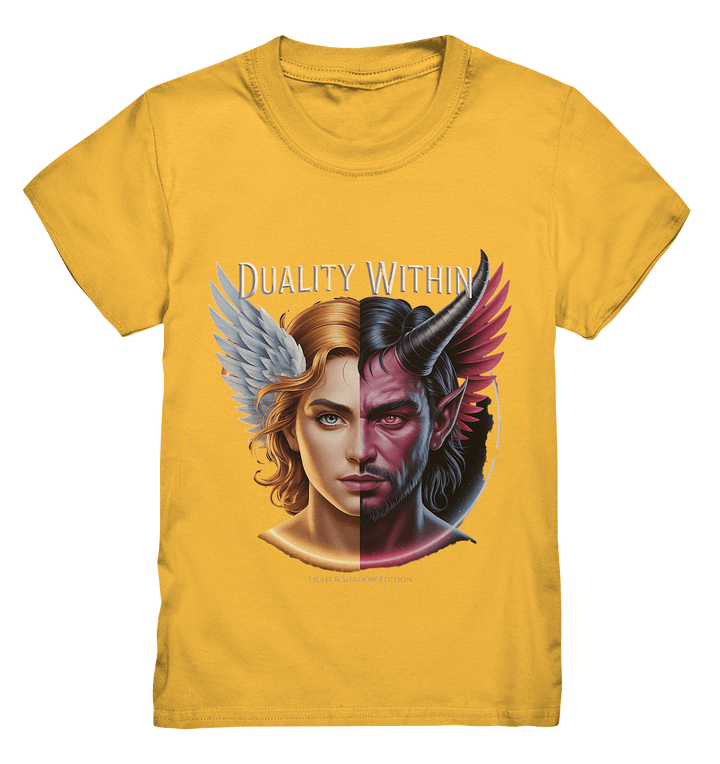 Dualität in uns – Engel & Dämon im Gleichgewicht ???????? - Kids Premium Shirt | Kids & Babys | Dark Shadows Arts