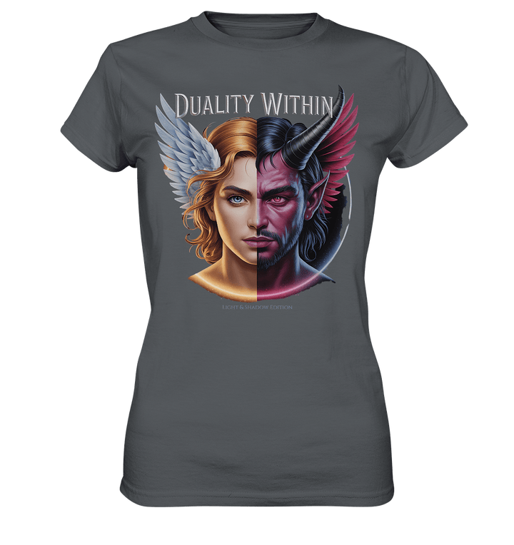 Dualität in uns – Engel & Dämon im Gleichgewicht ???????? - Ladies Premium Shirt | Lady - Shirts | Dark Shadows Arts
