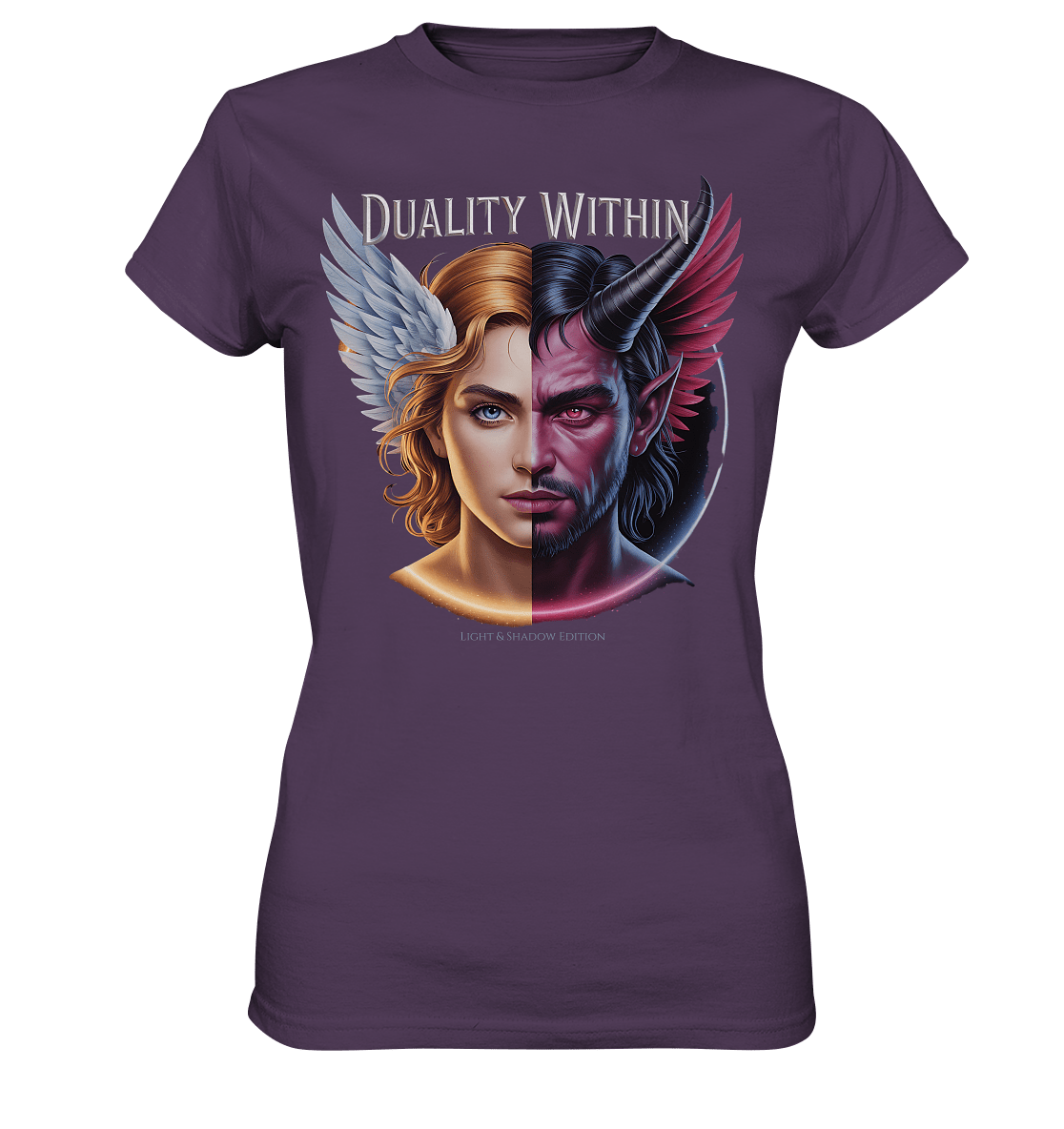 Dualität in uns – Engel & Dämon im Gleichgewicht ???????? - Ladies Premium Shirt | Lady - Shirts | Dark Shadows Arts