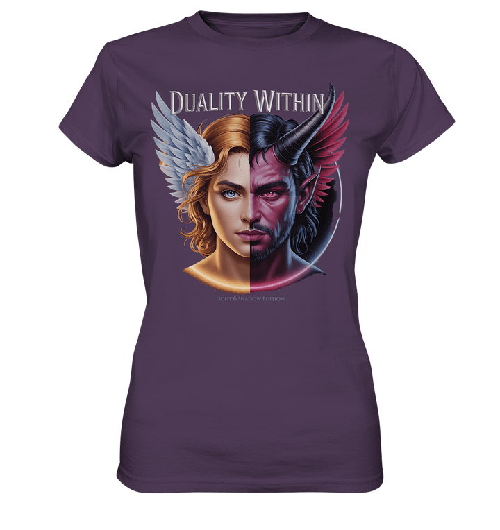 Dualität in uns – Engel & Dämon im Gleichgewicht ???????? - Ladies Premium Shirt | Lady - Shirts | Dark Shadows Arts
