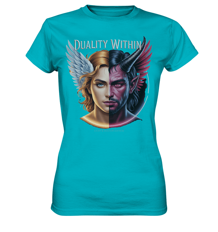 Dualität in uns – Engel & Dämon im Gleichgewicht ???????? - Ladies Premium Shirt | Lady - Shirts | Dark Shadows Arts
