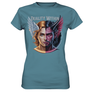 Dualität in uns – Engel & Dämon im Gleichgewicht ???????? - Ladies Premium Shirt | Lady - Shirts | Dark Shadows Arts