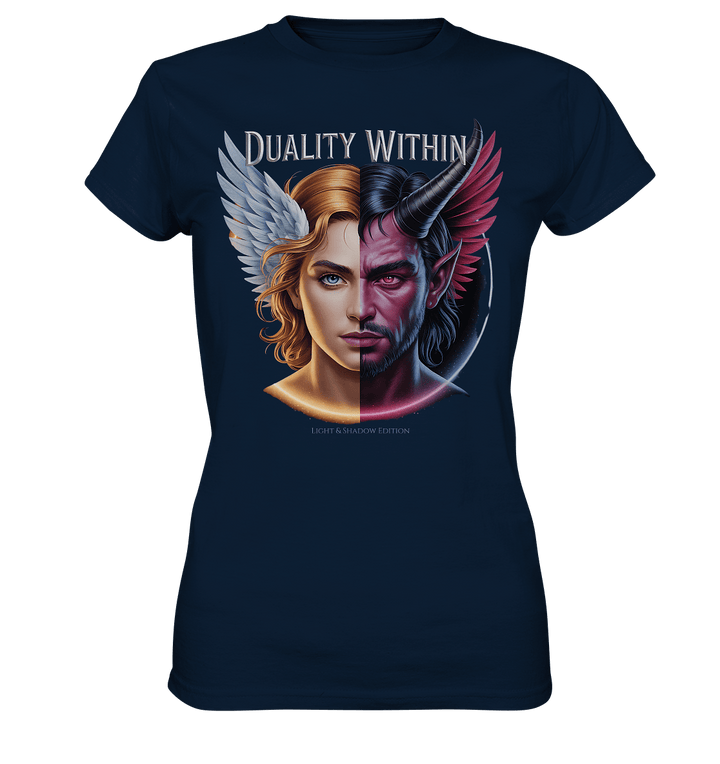 Dualität in uns – Engel & Dämon im Gleichgewicht ???????? - Ladies Premium Shirt | Lady - Shirts | Dark Shadows Arts