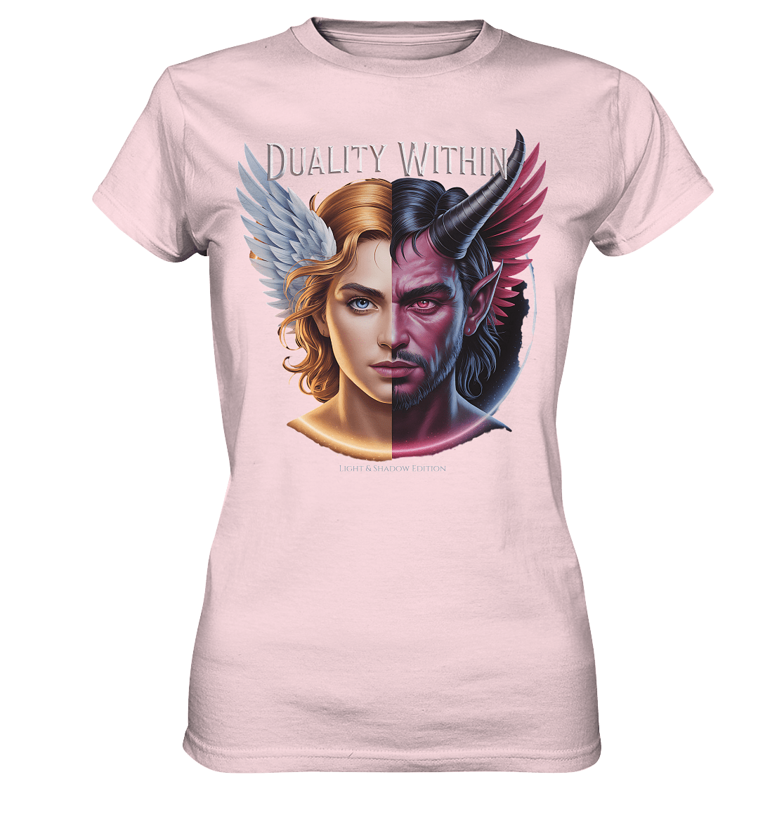 Dualität in uns – Engel & Dämon im Gleichgewicht ???????? - Ladies Premium Shirt | Lady - Shirts | Dark Shadows Arts