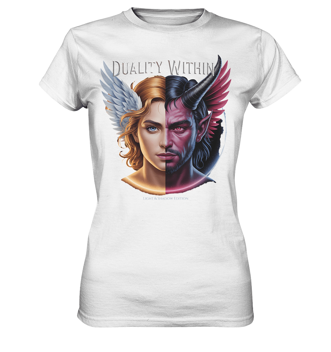 Dualität in uns – Engel & Dämon im Gleichgewicht ???????? - Ladies Premium Shirt | Lady - Shirts | Dark Shadows Arts