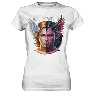 Dualität in uns – Engel & Dämon im Gleichgewicht ???????? - Ladies Premium Shirt | Lady - Shirts | Dark Shadows Arts