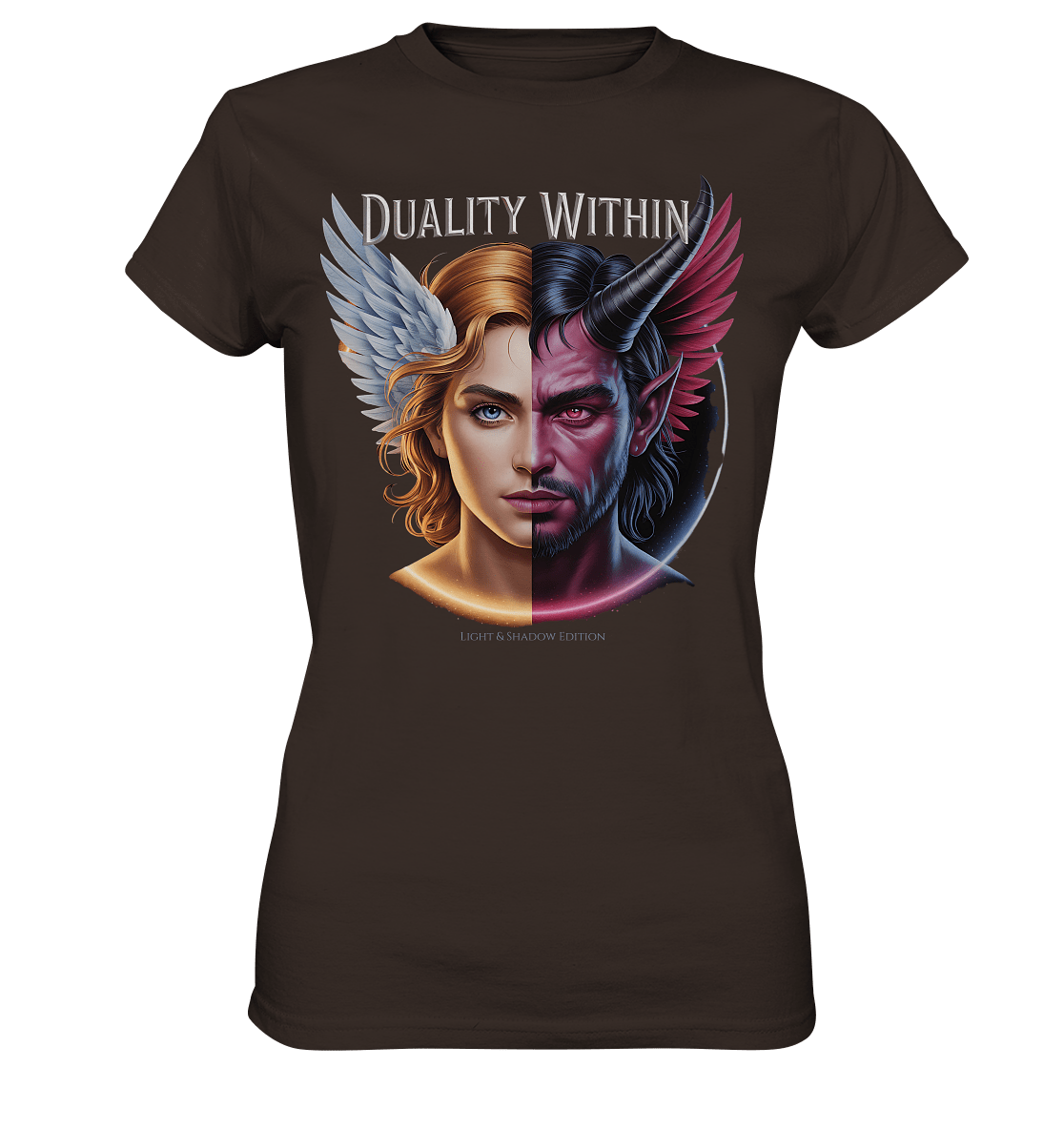 Dualität in uns – Engel & Dämon im Gleichgewicht ???????? - Ladies Premium Shirt | Lady - Shirts | Dark Shadows Arts