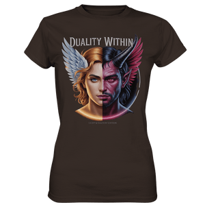 Dualität in uns – Engel & Dämon im Gleichgewicht ???????? - Ladies Premium Shirt | Lady - Shirts | Dark Shadows Arts
