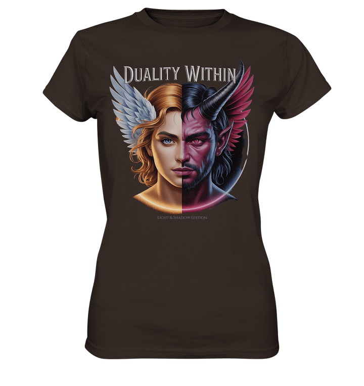 Dualität in uns – Engel & Dämon im Gleichgewicht ???????? - Ladies Premium Shirt | Lady - Shirts | Dark Shadows Arts