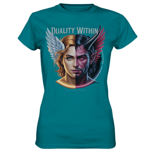 Dualität in uns – Engel & Dämon im Gleichgewicht ???????? - Ladies Premium Shirt | Lady - Shirts | Dark Shadows Arts