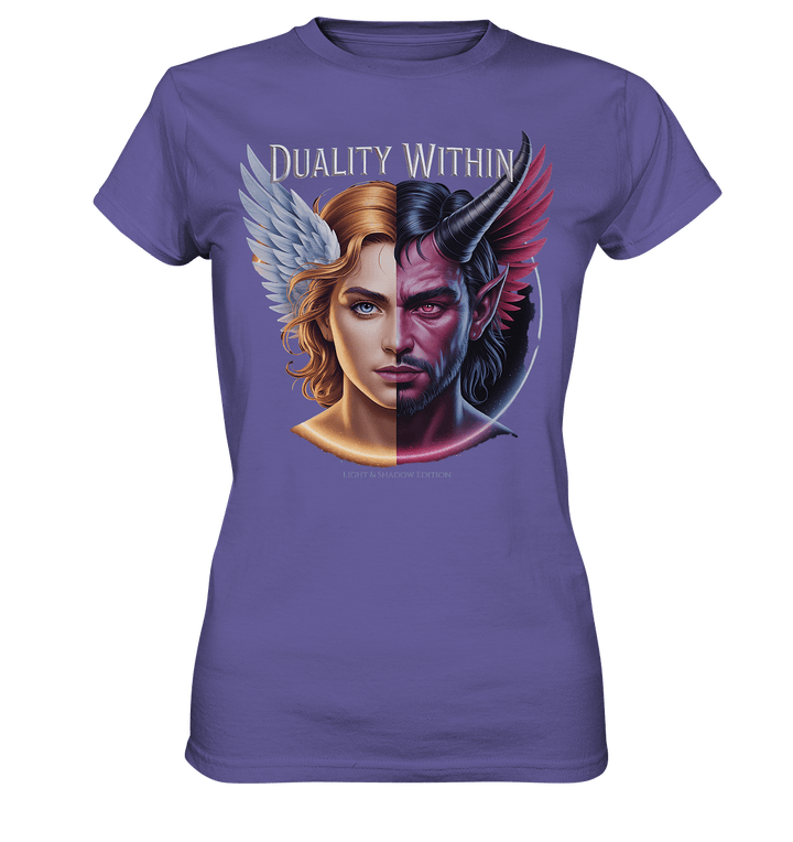 Dualität in uns – Engel & Dämon im Gleichgewicht ???????? - Ladies Premium Shirt | Lady - Shirts | Dark Shadows Arts