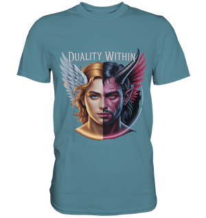 Dualität in uns – Engel & Dämon im Gleichgewicht ???????? - Premium Shirt | Unisex - Shirts | Dark Shadows Arts
