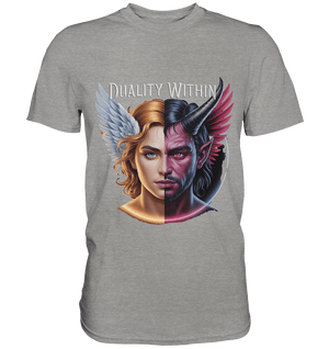Dualität in uns – Engel & Dämon im Gleichgewicht ???????? - Premium Shirt | Unisex - Shirts | Dark Shadows Arts