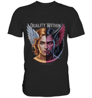 Dualität in uns – Engel & Dämon im Gleichgewicht ???????? - Premium Shirt | Unisex - Shirts | Dark Shadows Arts