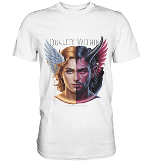 Dualität in uns – Engel & Dämon im Gleichgewicht ???????? - Premium Shirt | Unisex - Shirts | Dark Shadows Arts