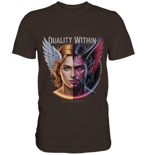 Dualität in uns – Engel & Dämon im Gleichgewicht ???????? - Premium Shirt | Unisex - Shirts | Dark Shadows Arts