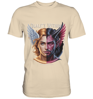 Dualität in uns – Engel & Dämon im Gleichgewicht ???????? - Premium Shirt | Unisex - Shirts | Dark Shadows Arts